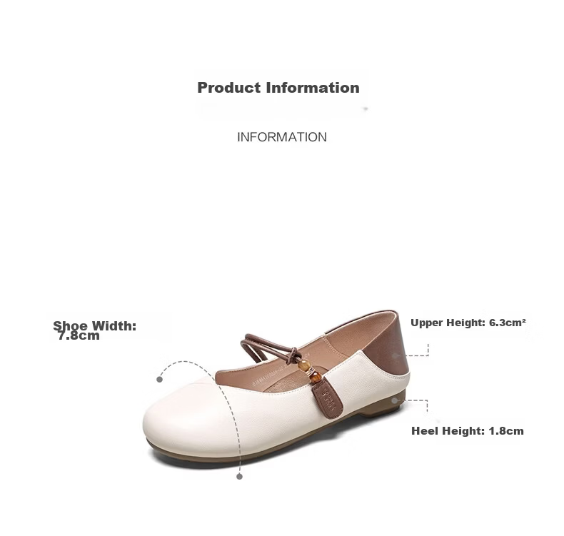 Eierkang Women's Leather Soft Sole Hollow Out Slip-On Comfortable Breathable Mom Shoes 17779W Khaki/Brown Size 40 2