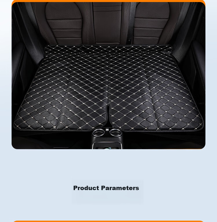 Weiyi Foldable Portable Car Rear Seat Sleeping Mat Single Child Travel Mattress Universal for SUV Sedan 15