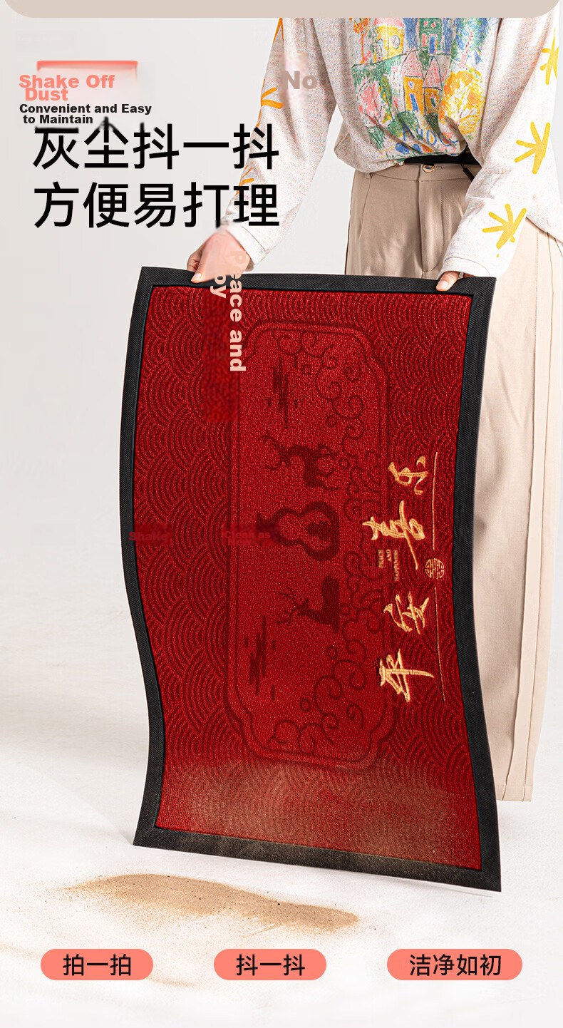 Fengliang Premium Entrance Door Mat Non-Slip High-End Floor Carpet 90x120cm 10