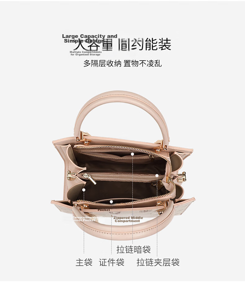C.BANNER Women's Handbag Printed Crossbody Shoulder Bag Large Capacity Luxury Gift for Birthday Qixi Valentine's Day for Girlfriend 3
