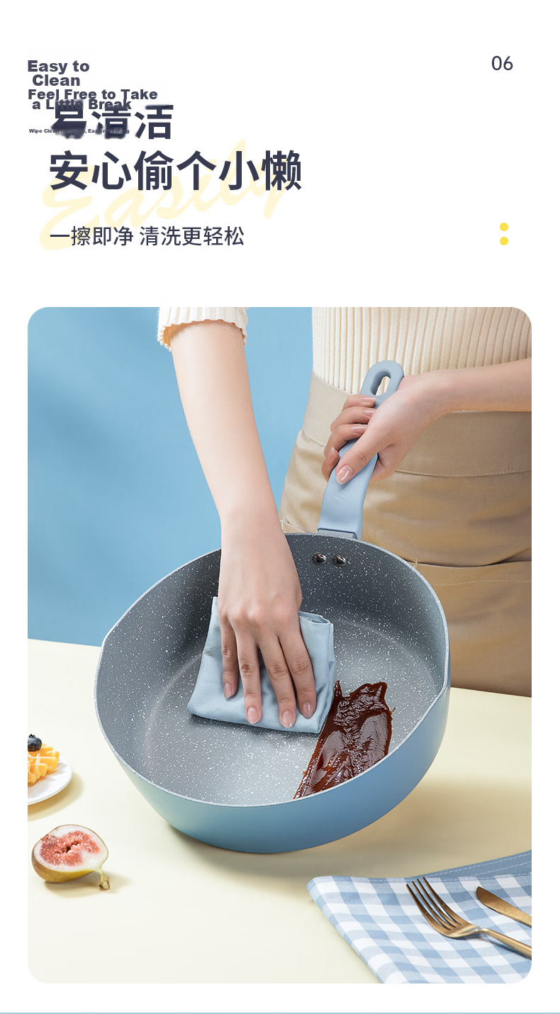COOKER KING Frying Pan, Deep And High Skillet for Stir-Frying And Steak, Multi-Functional Pan, Compatible with Induction Cookers, 28cm 10