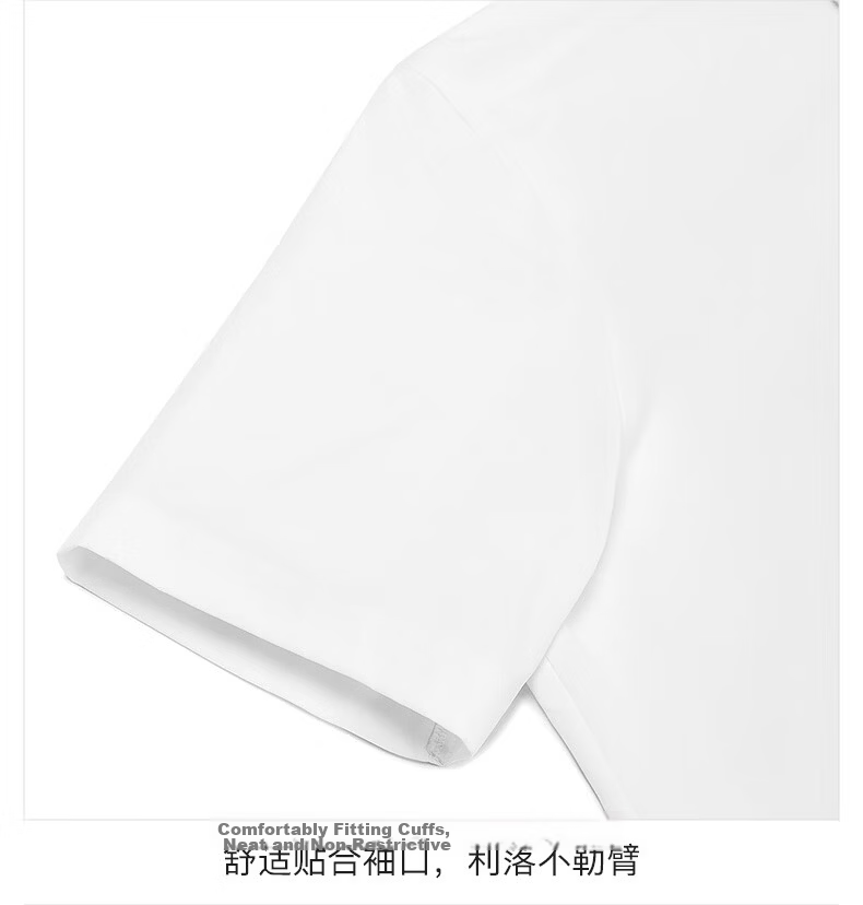 G2000 Men's 2026 Spring Summer Commuter Short Sleeve Shirt Quick-Dry Wrinkle-Free Anti-Static Mall Edition 23
