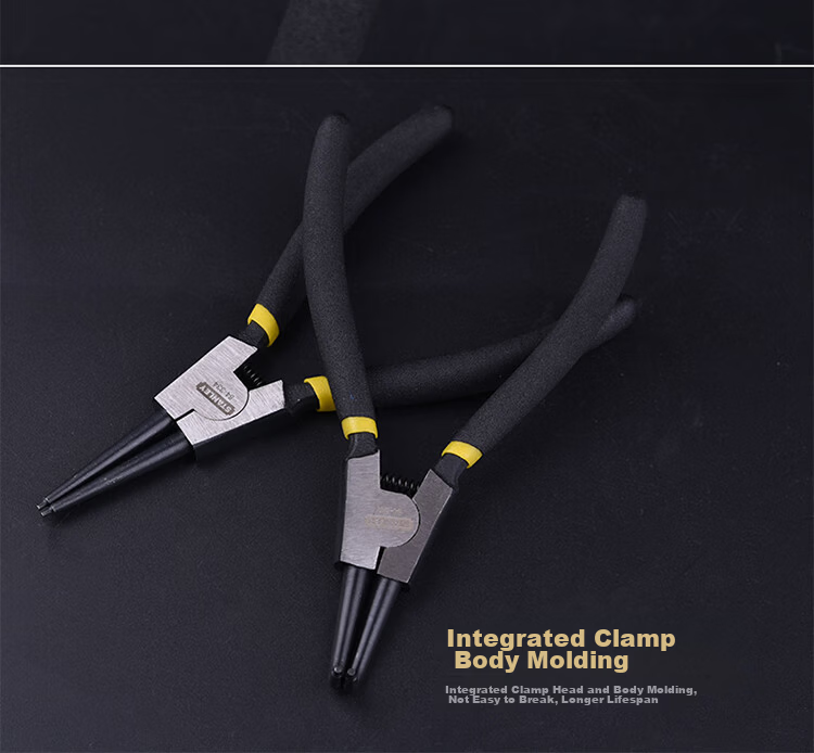 STANLEY German-Style Internal Snap Ring Pliers 13-Inch Circlip Pliers Retaining Ring Pliers Spring Pliers (Internal) 84-365-23 9