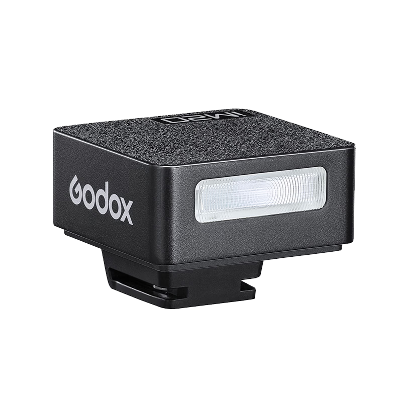 Godox IM22 Mini Hot Shoe Flash Universal Camera Top-Mount Flash Compact Cube Portable Outdoor Photography Portrait Digital Mirrorless