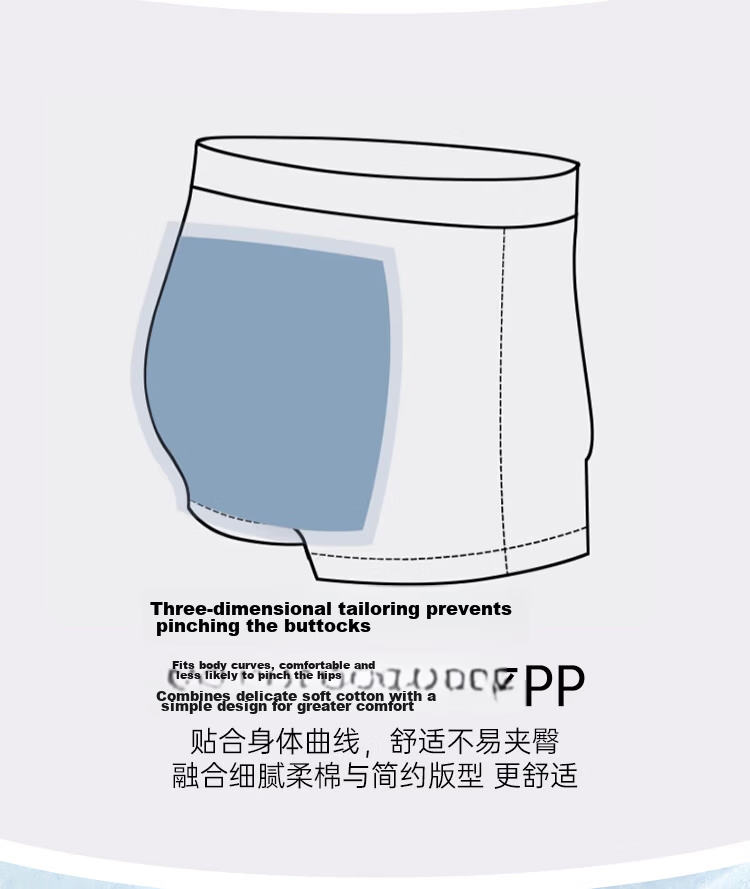 Dingguagua Teen Boys Cotton Antibacterial Boxer Briefs for Middle and High School Students 15