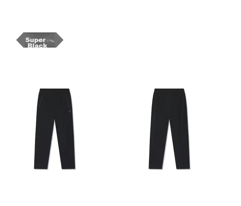 361° Men's Summer Sun Protection Ice Silk Sports Pants Casual Loose Thin Straight Nine-Point Pants 652624714H-3 42