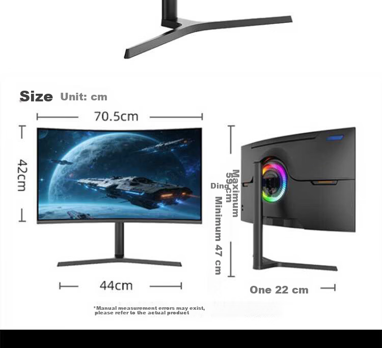 SANV 24.5-inch Native 310Hz High Refresh Rate Gaming Monitor FastIPS HDR400 Hardware Low Blue Light Flicker-Free FPS Gaming Screen Z245F3 33