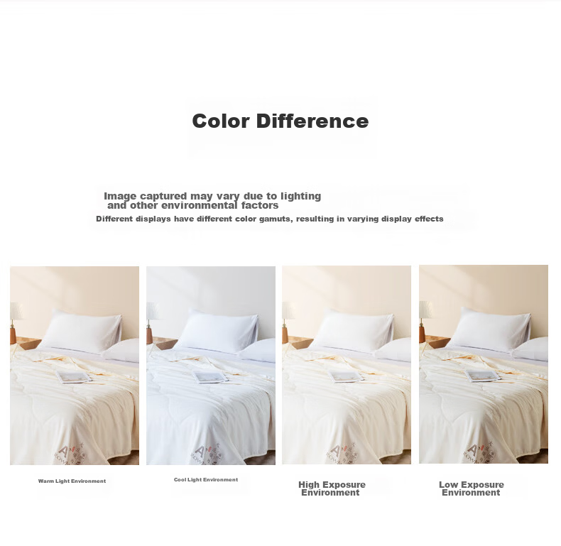 CROWN Summer Cooling Quilt Air Conditioning Blanket Single Thin Quilt Core Spring and Autumn Quilt 200x230cm Four Seasons Soy Fiber Cotton Quilt 12