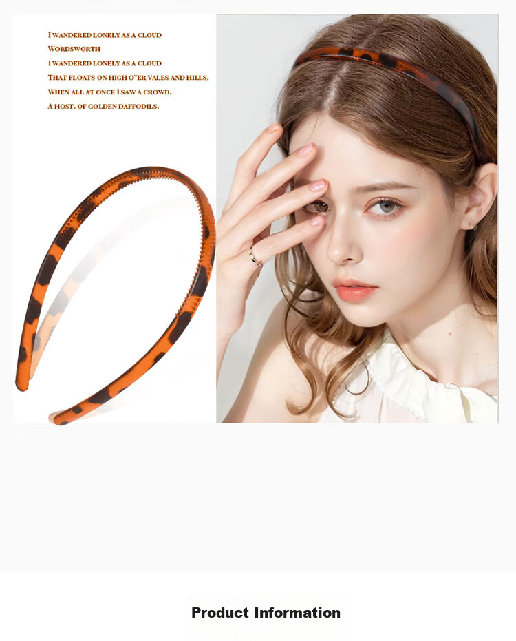 M2KA Women's Irregular Wavy Soft Velvet Headband Non-Slip Invisible Comfortable Hair Hoop Hair Clip 5