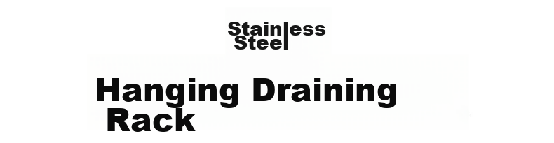 MUJI Stainless Steel Hanging Draining Rack Kitchen Sink Drainer 33x9.7x6.2cm 2