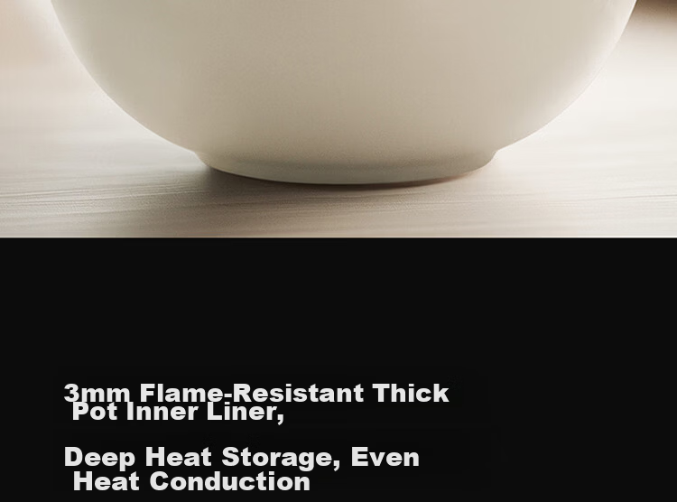 Mijia Xiaomi Rice Cooker for Home Use, Serves 3-4 People, Smart Micro-Pressure IH Multifunctional Rice Cooker, Cooks Rice And Porridge, Thick Pot Non-Stick, with Steamer Basket, 4L Capacity 15