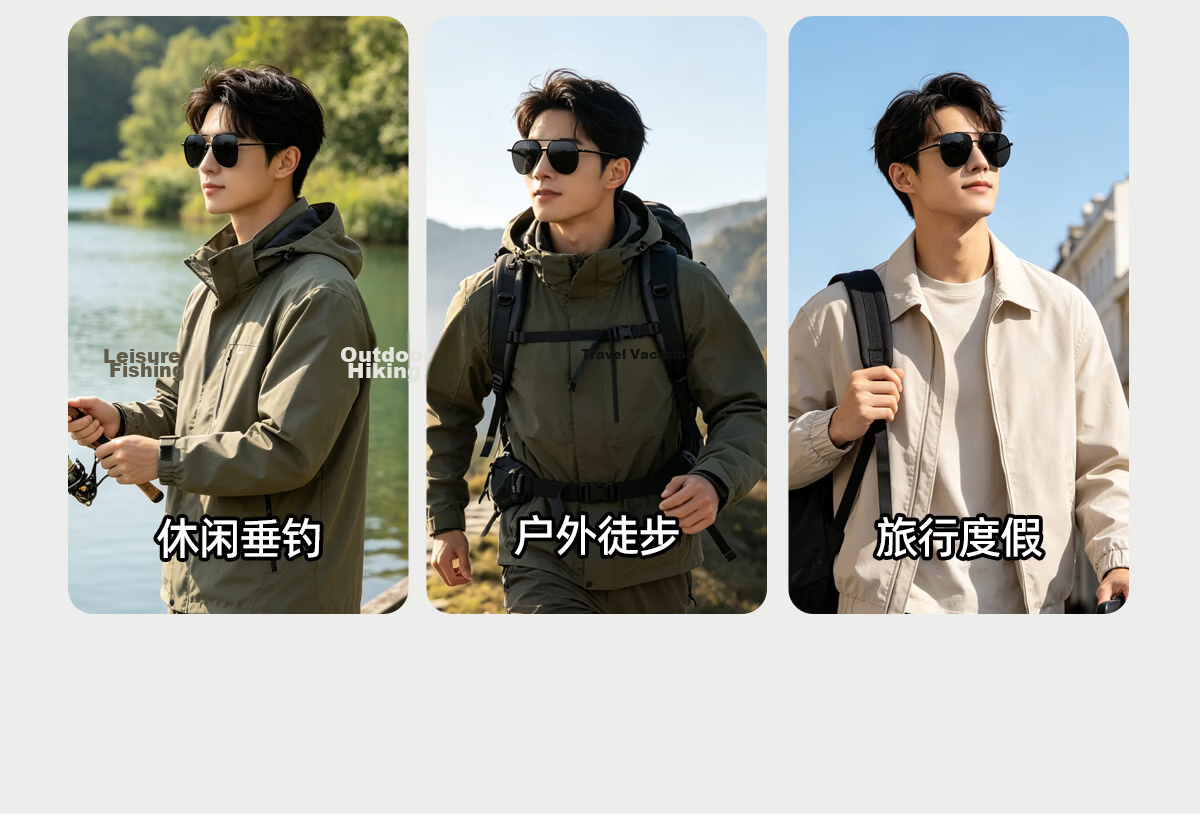 GENTLE MANIA Polarized Sunglasses Fashion Aviator UV Protection Night Driving Anti-Glare Glasses 20
