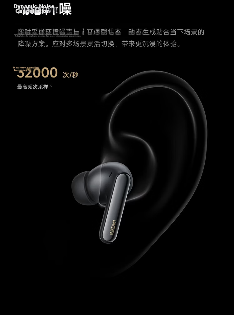 MI REDMI Buds 8 Pro True Wireless Bluetooth Noise Cancelling In-Ear Earphones for Android and Apple Phones Ice Glaze White 12