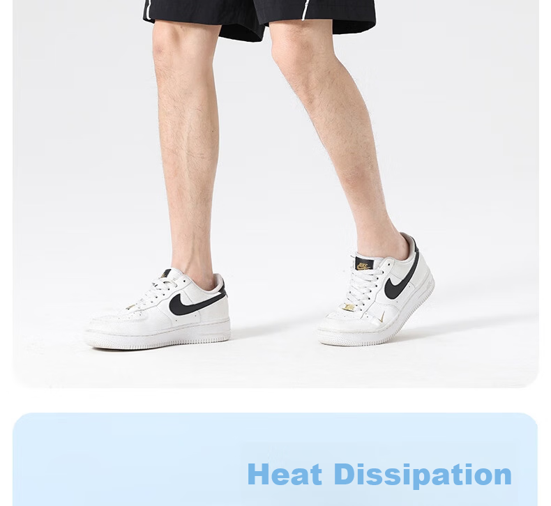 LangSha Men's Sports Shorts Summer Breathable Lightweight Loose Casual Outdoor Quick-Dry Running Fitness Ice Silk Five-Point Pants 9