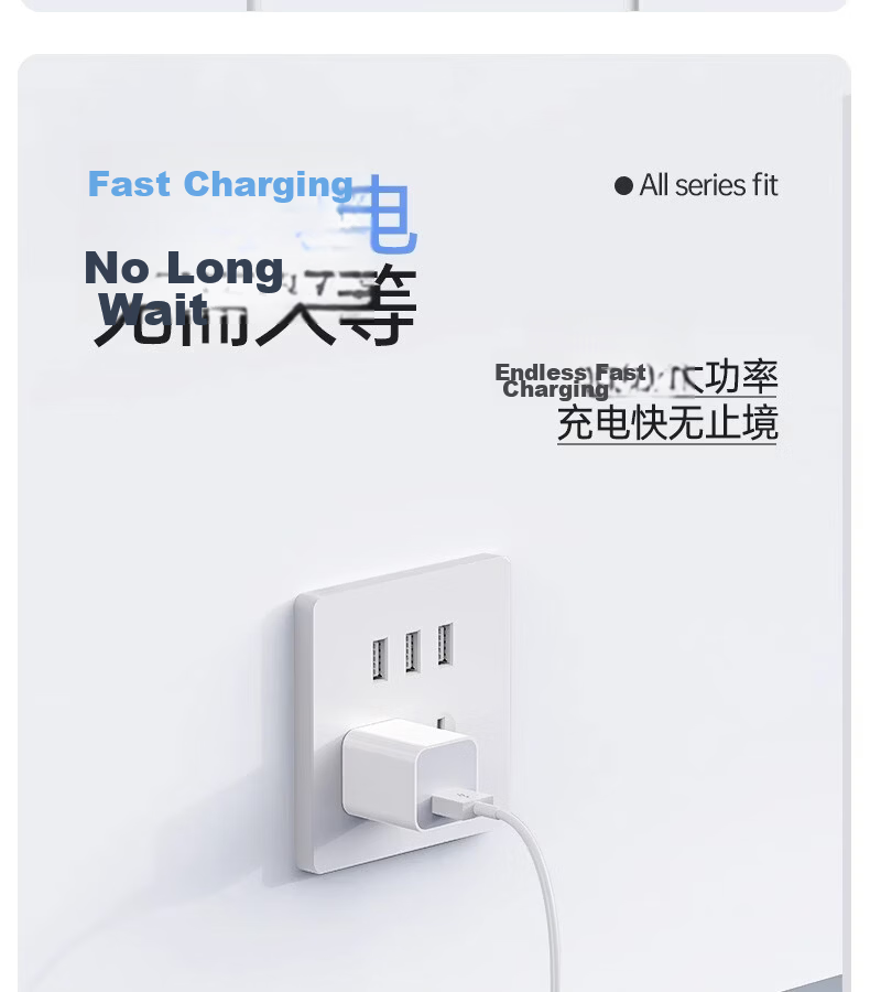 Nengshi Apple Charging Cable, Type-C Data Cable for IPhone 14/13/12/XR/8, PD Fast Charging Cable for Mobile Phones And Car Use, 2 Meters Long 6