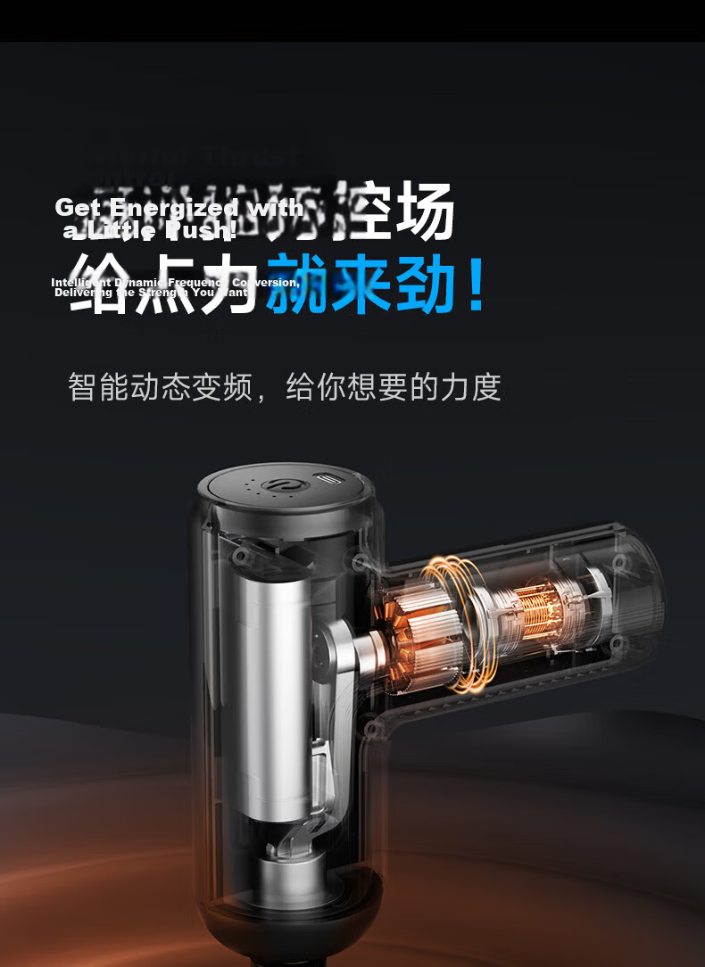 AUX Fascia Gun Massager Neck and Shoulder Professional Mini Muscle Relaxation Massage Gun Gift for Parents Mother's Day Spring Festival Teacher's Day for Teachers Boyfriend Girlfriend 12