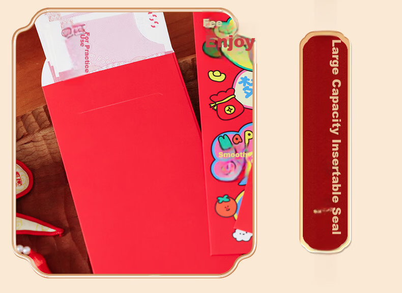 Jiayan, Congratulatory Money Packets, Business Prosperity Envelopes for Grand Opening And New Year's Party, 20 Pieces 9