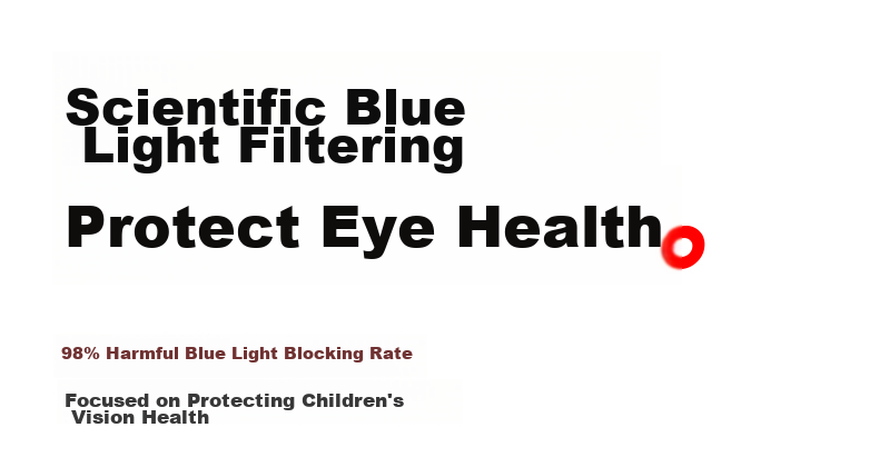 Pulais Kids Blue Light Blocking Glasses Anti-Myopia Frame Unisex Dark Blue 8072 + Gift Box 14
