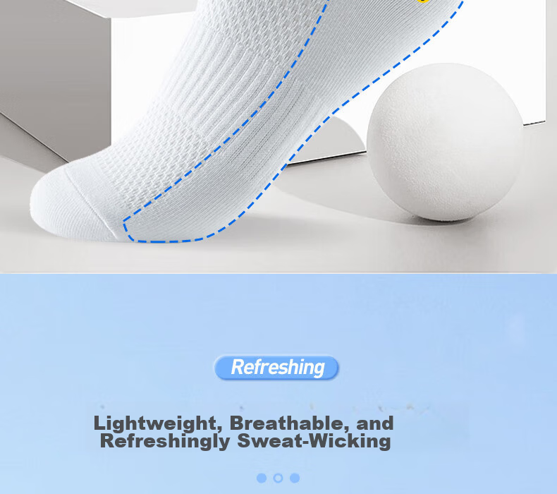 Li-Ning Men's Socks (3 Pairs), Sports Socks, Basketball Socks, Running And Badminton Socks for Women, Breathable Cotton Socks 17