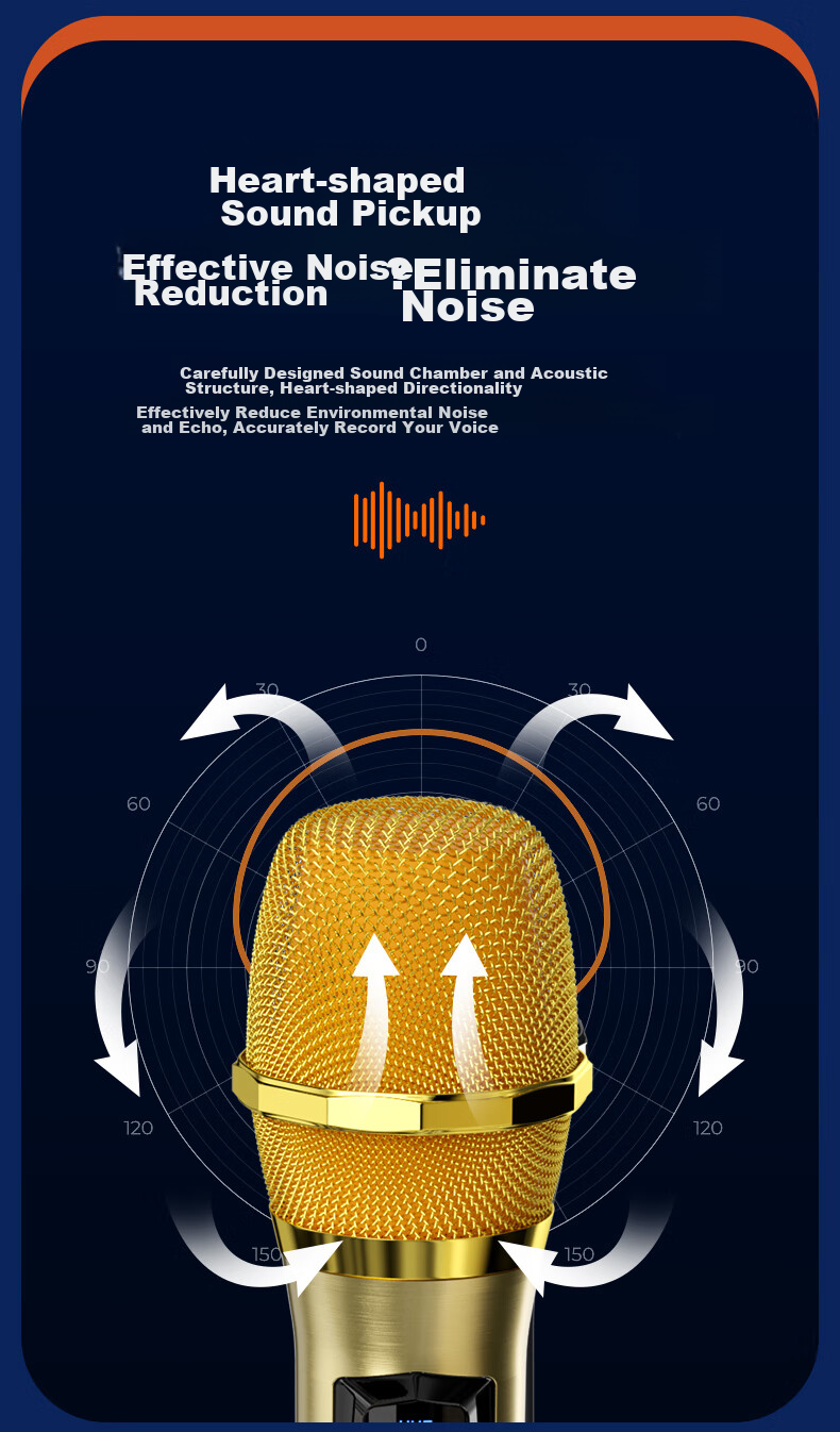 SANSUI U7 Rechargeable Lithium Battery Wireless Universal Microphone, Professional Stage KTV Dual-Channel Microphone for Singing, Lecturing, Meetings, Outdoor Sound Amplifier, Speaker, Car-Mounted Universal Use 11