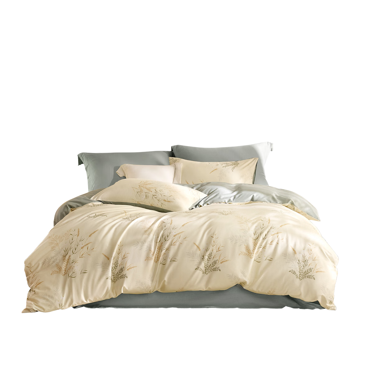 LOVO Luolai Home Textile 100% Cotton Four-Piece Bedding Set Double Bed 1.8m JD Custom Edition