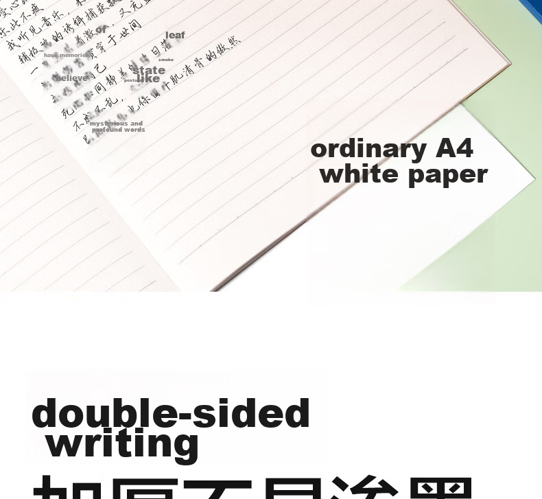 Deli English Homework Subject Notebook Bull Shield Wireless Binding 10-Pack (40 Sheets per Notebook) WB540-A 14