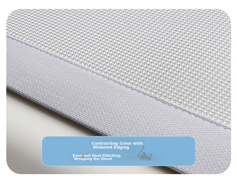 MUJI Class A Ice Silk Bed Sheet Three-Piece Set Washable Summer Home Bed Cover Pillowcase 150*200cm 17