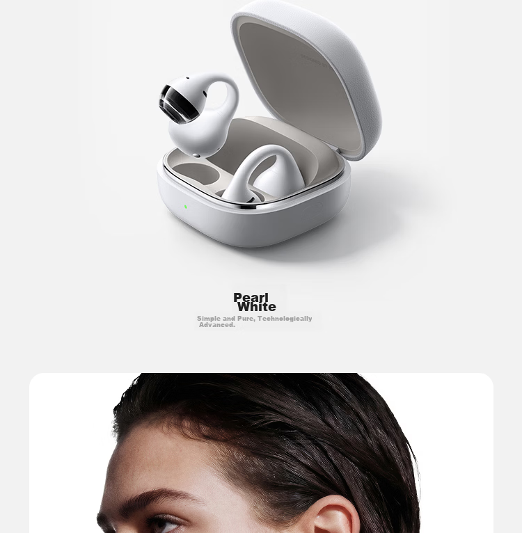 MI Xiaomi Clip-On Bluetooth Wireless Earphones Comfortable and Secure Fit Recommended by Lei Jun Compatible with Apple and Android Phones 13
