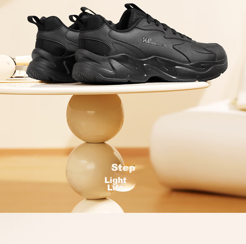 361° Yunjuan Men's Casual Sports Shoes Trendy Versatile Waterproof Non-slip Durable 672636704-2 23