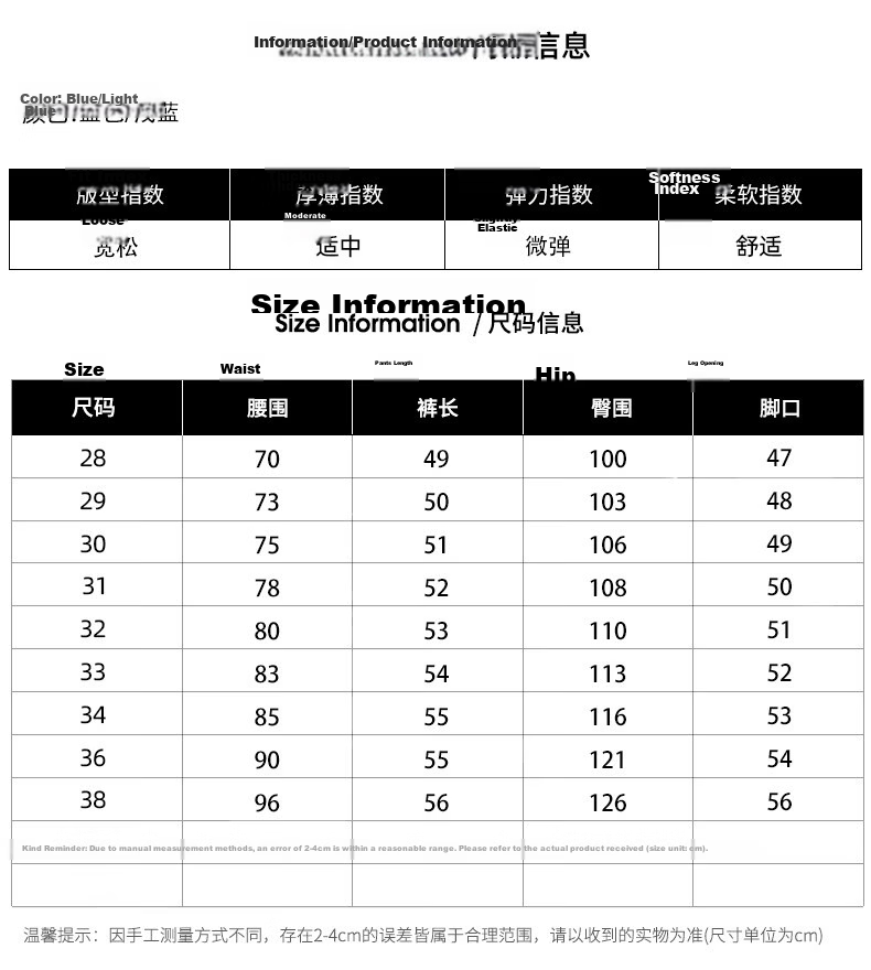 ROMON Summer 2026 New Retro American Style Men's Loose Straight-Leg Denim Shorts Blue 31 6