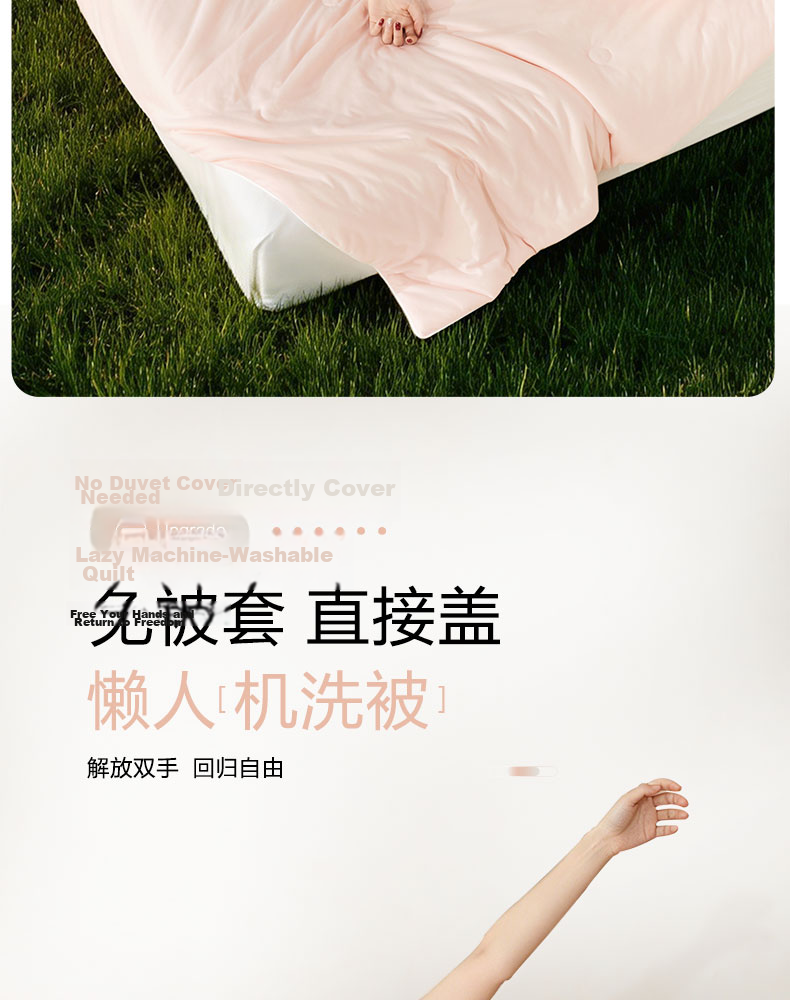 BEYOND Home Textiles Class A Knitted 50% Soybean Washable Winter Comforter, Warm Duvet Insert, Approximately 6.6 Jin, 200*230cm 10