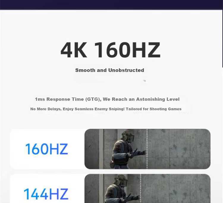 SANV 24.5-inch Native 310Hz High Refresh Rate Gaming Monitor FastIPS HDR400 Hardware Low Blue Light Flicker-Free FPS Gaming Screen Z245F3 7