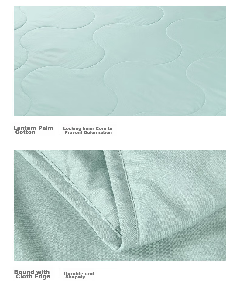 FUANNA Summer Cooling Quilt, Single Size, Washable, Air Conditioning Blanket, Thin Summer Comforter, 2.5 Jin (1.25 Kg), 203x229cm 8