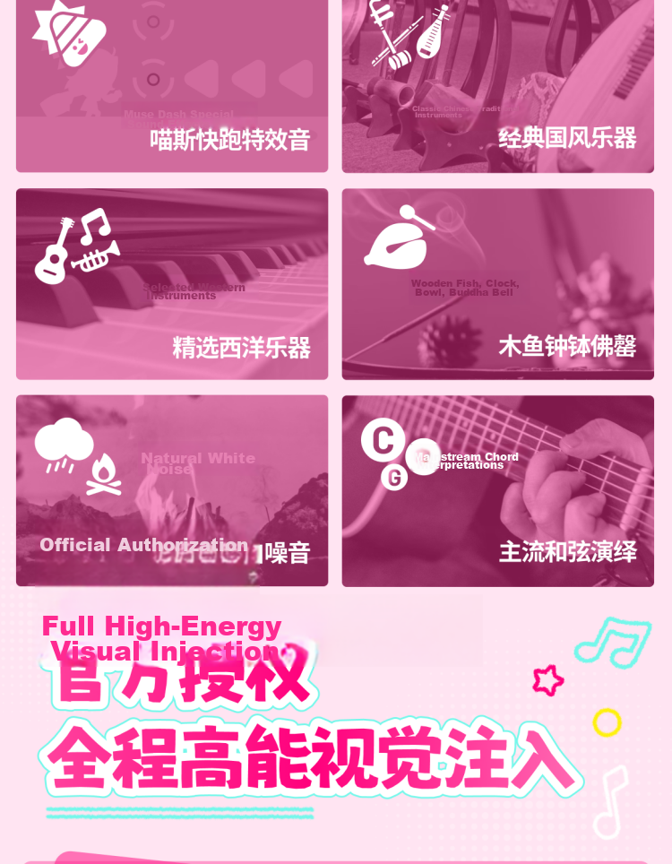 Cubyfun Pocket Music Keyboard Luo Xiaohei Collaboration Digital Piano Electronic Toy Instrument Valentine's Day Gift for Boys and Girls 15
