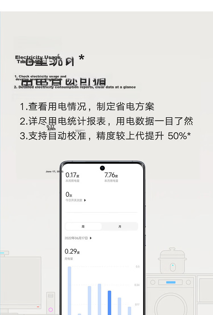 MI Mijia Smart Socket 3 Smart Control Timer Switch Plug for MI Humidifier Heater Electric Blanket Smart Home 11
