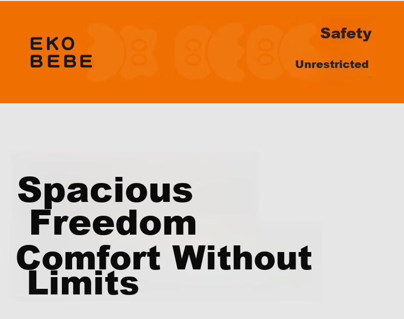 Ekobebe Children's Car Safety Seat Booster Cushion Portable Easy Car Seat Pad with Smart Ventilation Mailangmi 19