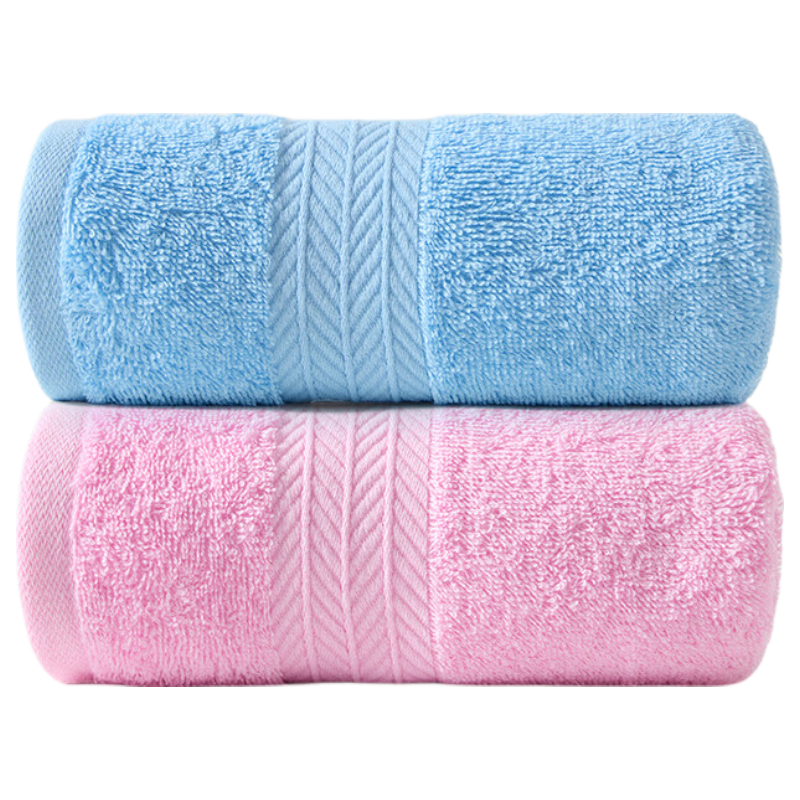 Grace 10A Antibacterial Pure Cotton Towel Set of 2, Soft, Lint-Free, Quick-Dry, Unisex Face and Bath Towels, Highly Absorbent