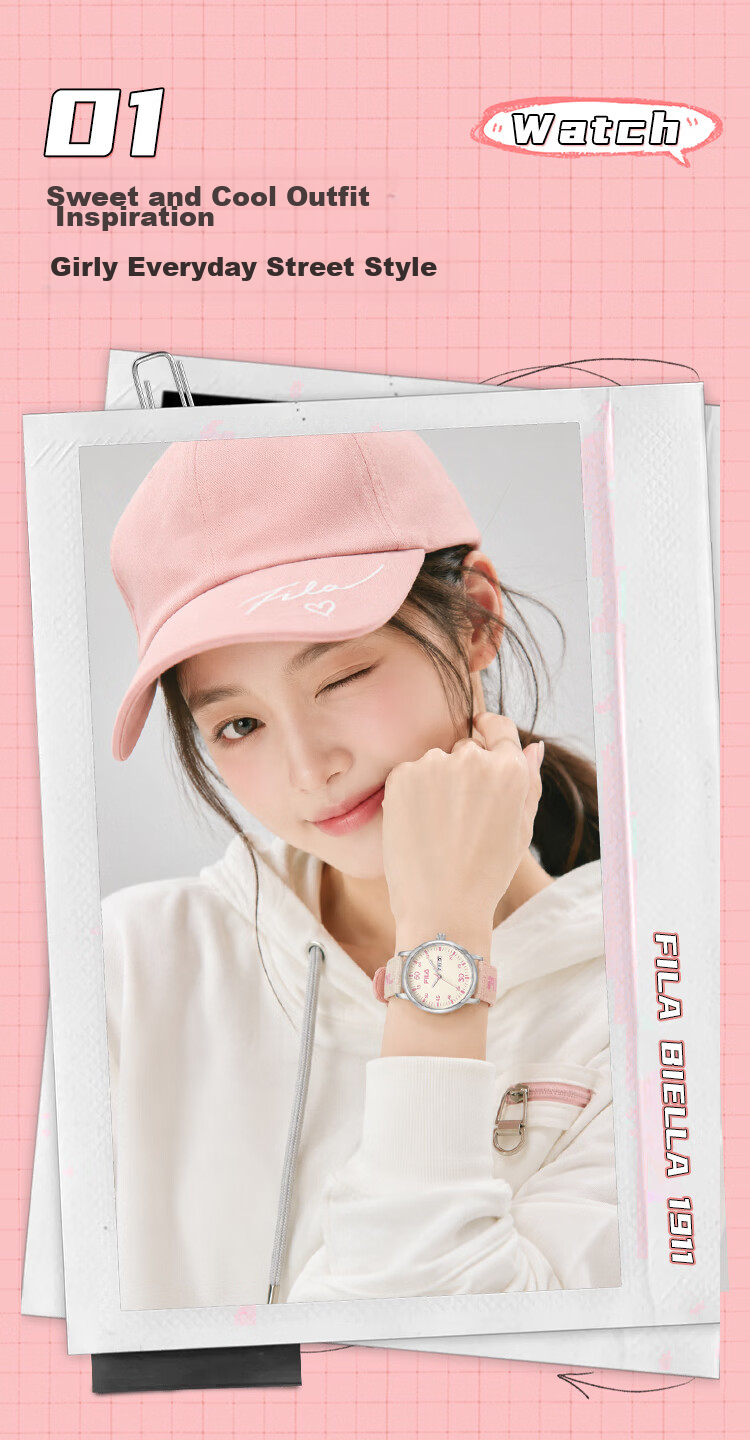 FILA Women's Watch, Student Watch, Middle School Exam Gift, Sports Children's Watch for Primary And Secondary School Students, Exam Watch 6835-002 5