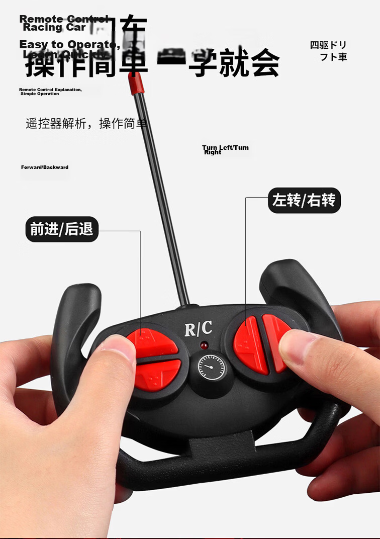 Enbei Family Alloy Mini Remote Control Excavator Children's Toy Electric Engineering RC Model Car Boys Children's Day Gift 11