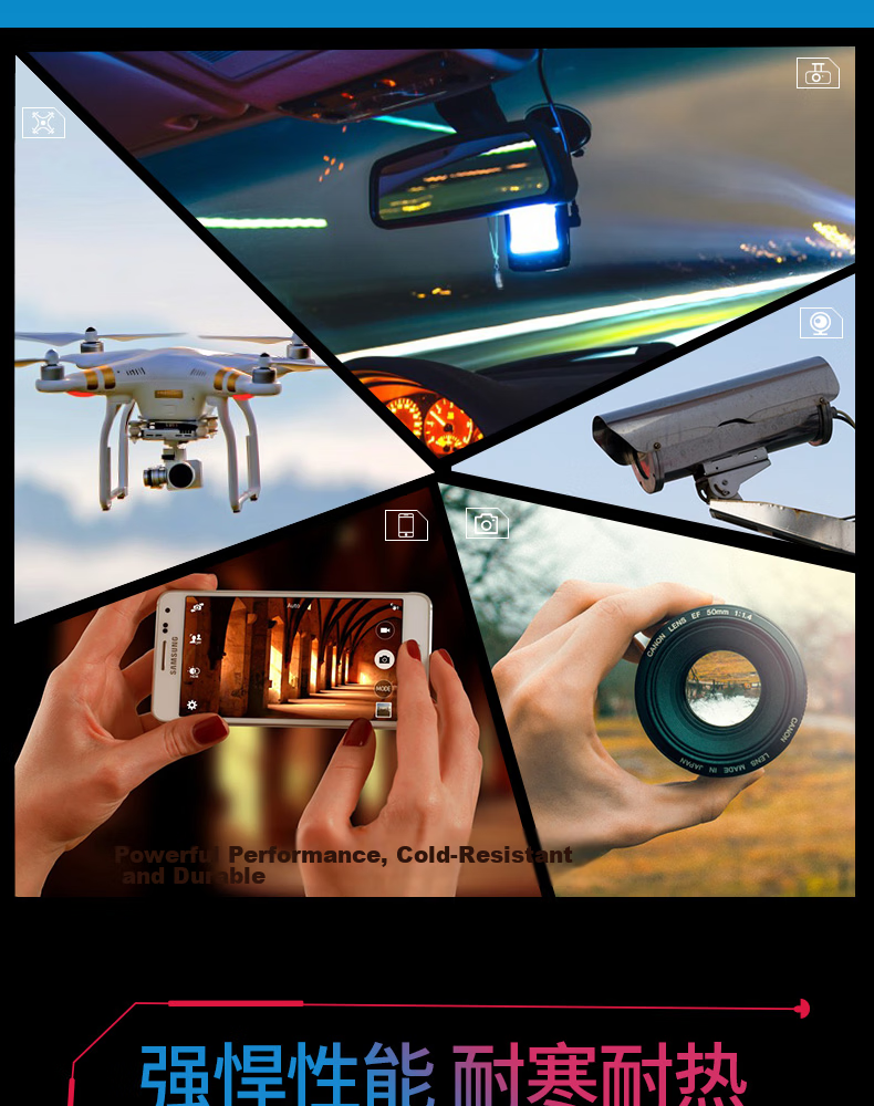 MOVE SPEED 128GB TF (MicroSD) Memory Card High-Speed Storage Card A2 V60 Compatible with DJI Pocket 3/4/4P/GoPro/Action Sports Cameras 8