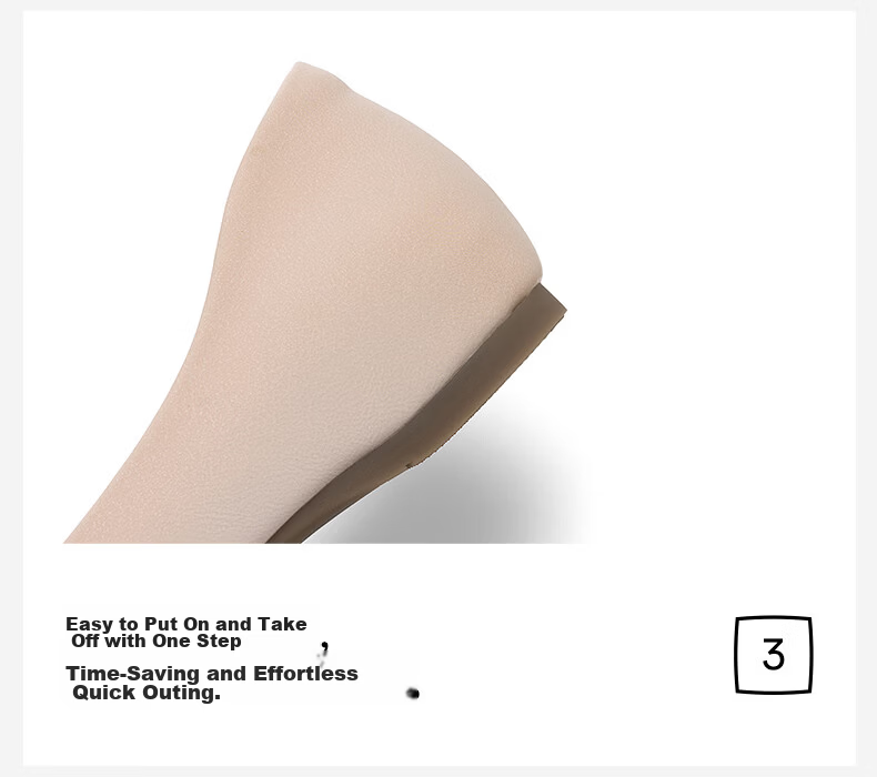 HLA French Style Flat Shoes for Women Bow Fairy Shoes Comfortable Commuter Shoes HDADXW1DEN025 Nude 39 13