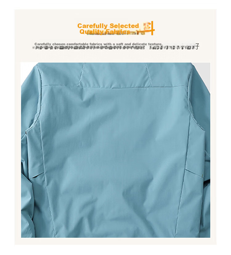 JEEP SPIRIT Unisex Outdoor Softshell Jacket Spring Windproof Hiking Coat Mustard Gray 2XL 2