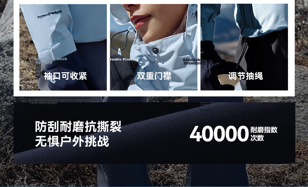 Pelliot Zhao Lusi Same Style Shan Ye Classic 2.0 Three-In Jacket, Autumn And Winter Women's Waterproof Coat, 12340106, White, Size L 6