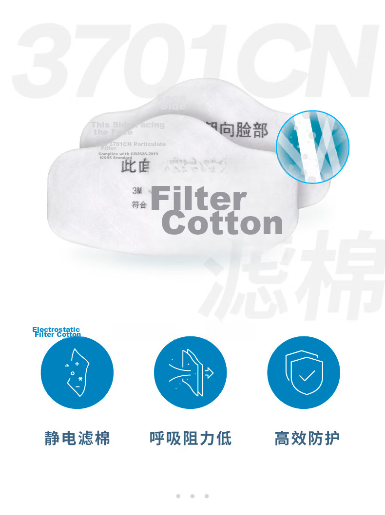 3M 3200 Gas Mask Respirator for Dust, Organic Gases, Chemical Spraying, Pesticide Application, Renovation Dust, And Other Fire Protection Masks 5