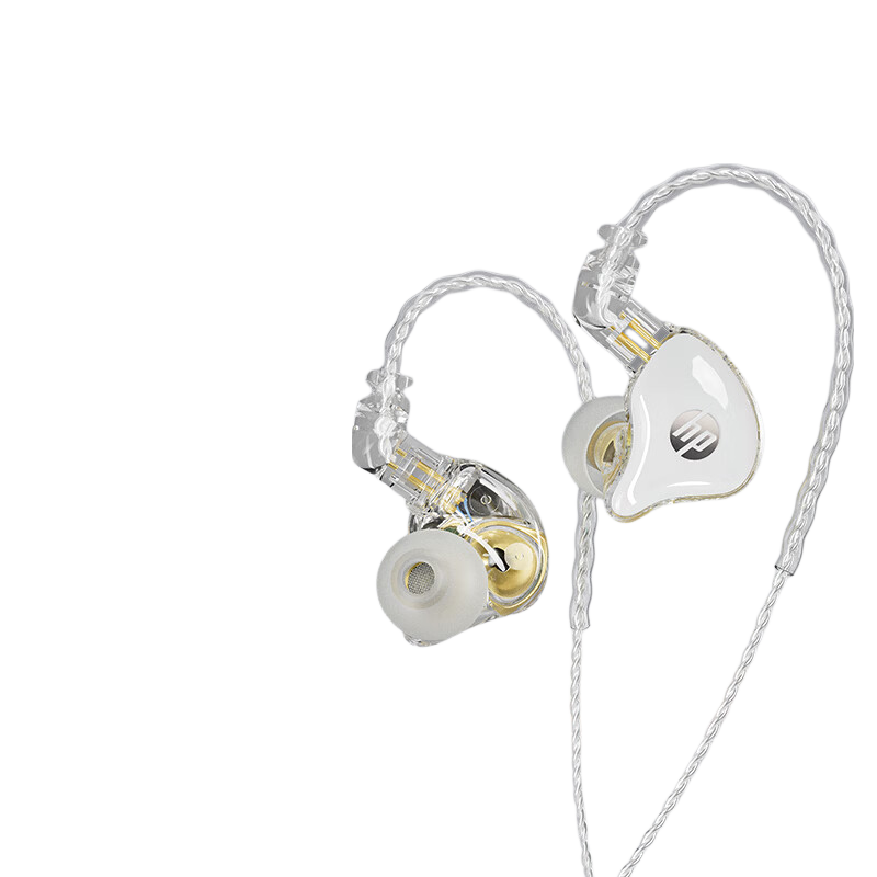 HP In-Ear HiFi Wired Gaming Earphones Music Computer Headset FPS Delta FPS Game Compatible with Apple 3.5mm Jack