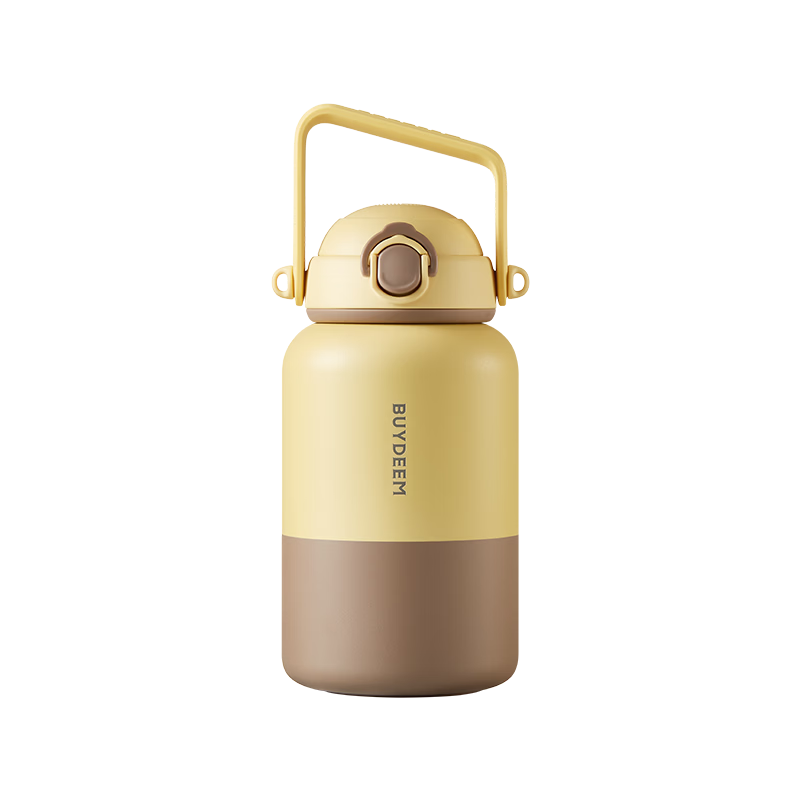 Buydeem DUNDUN Insulated Bottle 316L Stainless Steel Large Capacity Portable Water Bottle Stylish Gift