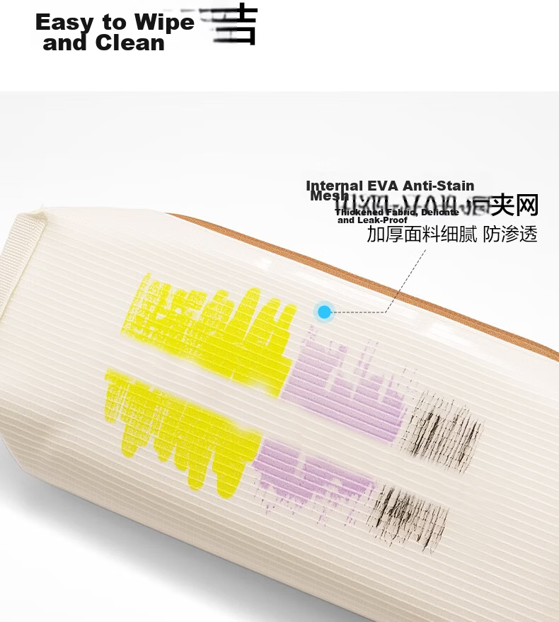 Deli Horizontal Flip Magnetic Student Handheld Pencil Case Fashionable Multi-Layer High-Value Simple Large Capacity Storage Bag Portable Stationery Box for Girls and Boys Black BC517 Graduation Gift 5