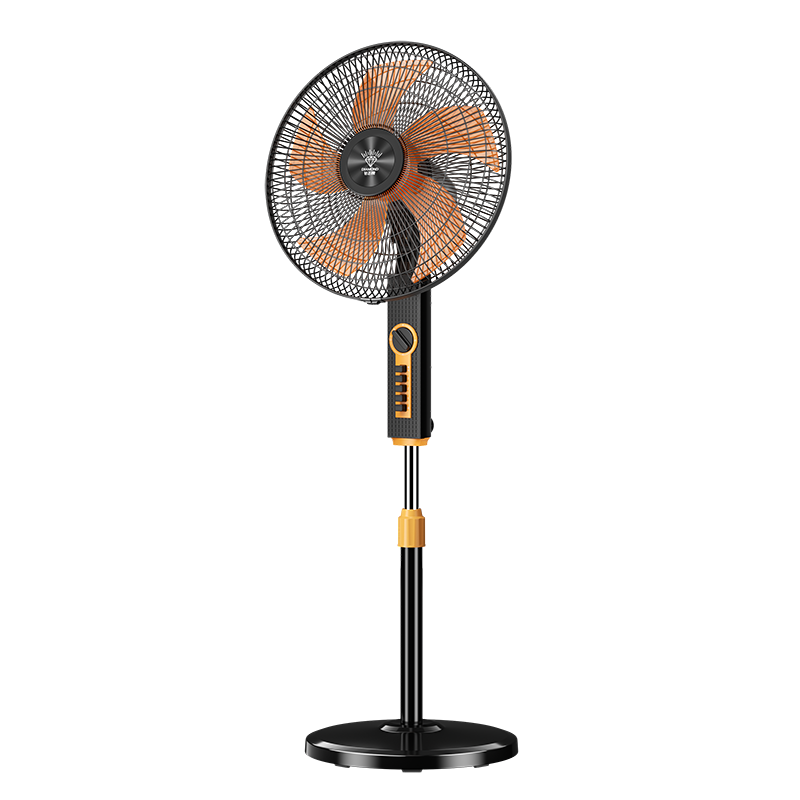 Diamond Brand Electric Fan Home Floor Fan Office Living Room Standing Fan Quiet Energy-Saving High Airflow Mechanical Oscillating Fan FS-35-1