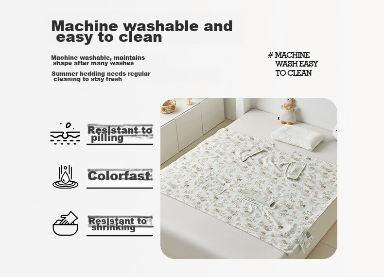MUJI A-Class Baby Grade 100% Cotton Four-Layer Gauze Blanket Nap Towel Pure Cotton Children's Quilt 120*150cm 15