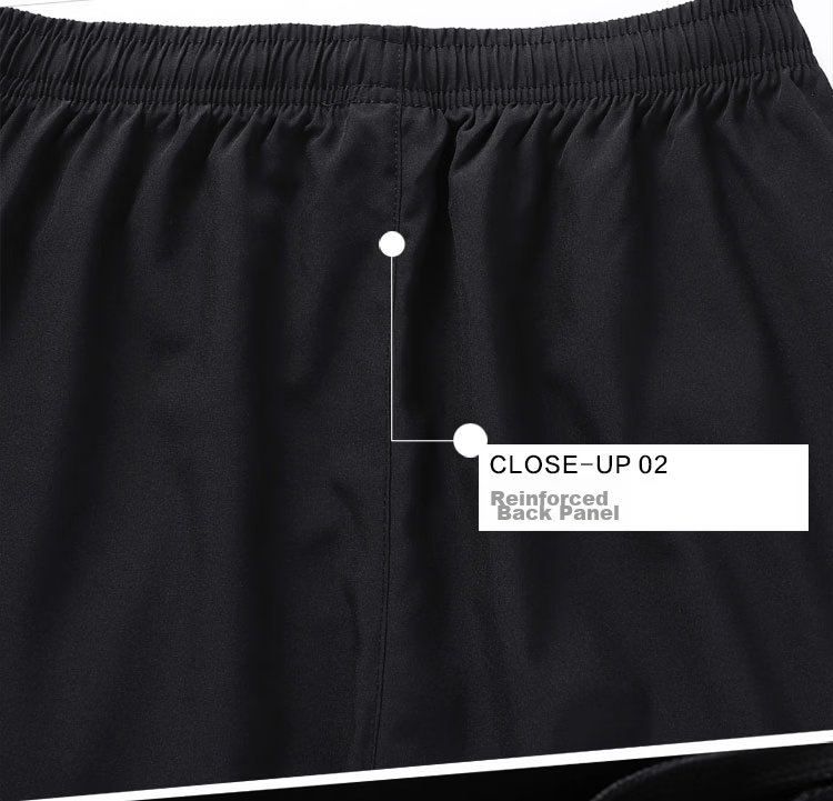MULINSEN Men's Summer Solid Color Lightweight Sports Shorts Loose Breathable Stretch Beach Shorts Black 5XL 8